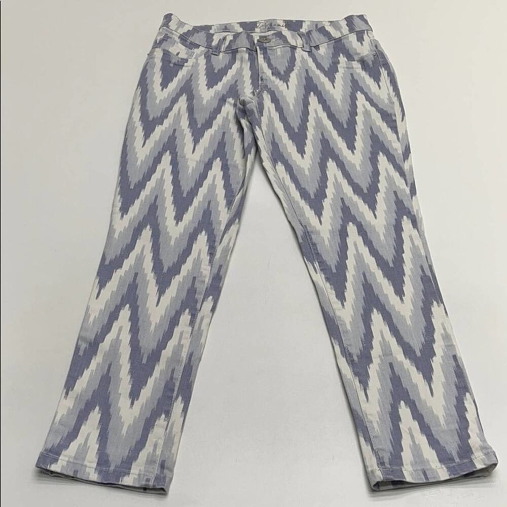 DYNAMITE Womens 27 Blue / White Skinny Jeans